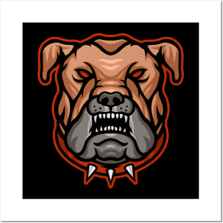 Bulldog Posters and Art